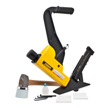 PNEUMATIC NAILERS AND STAPLERS | Factory Reconditioned Dewalt 2-N-1 16-Gauge Nailer and 15-1/2-Gauge Stapler Flooring Tool - DWFP12569R