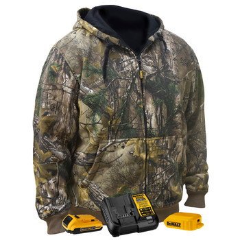 HEATED GEAR | Dewalt 20V MAX Li-Ion Heated Hoodie Kit - Small - DCHJ074D1-S